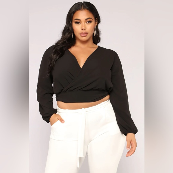 Fashion Nova Little White Lies Top - Picture 7 of 8